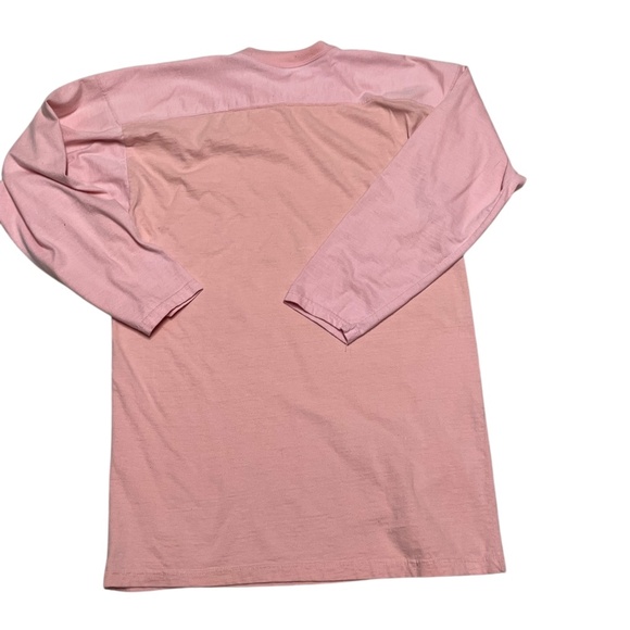Vintage Coca Cola Long Sleeve Pink Jersey T Shirt Size L See measurements - Picture 2 of 7